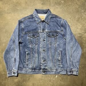 Vintage Y2k Gap Jeans Blue Denim Western Jacket